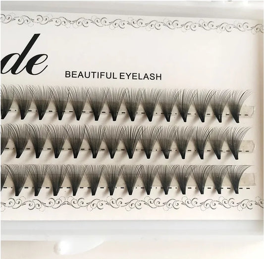 6/10/20D Natrual faux mink hair silk lashes 0.07 thickness 8-18mm eyelash extensions false mink eyelash extensions fake lashes