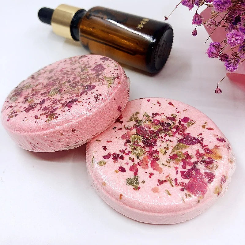 Bath Bombs Aromatherapy Shower Steamers for Bathtub Bath Bombs Bath Tablets Smoothing Your Skin Stress Relief Portable