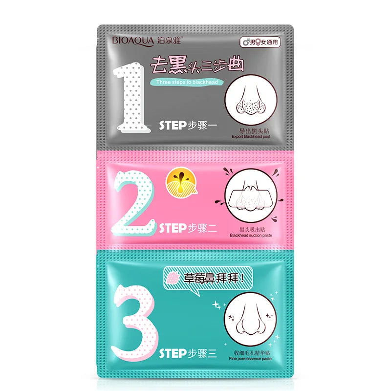 Mild Blackhead Cleaning Sticker To Remove Blackheads  Nose Sticker Nose Mask To Shrink Pores T-Zone Care Skin Care