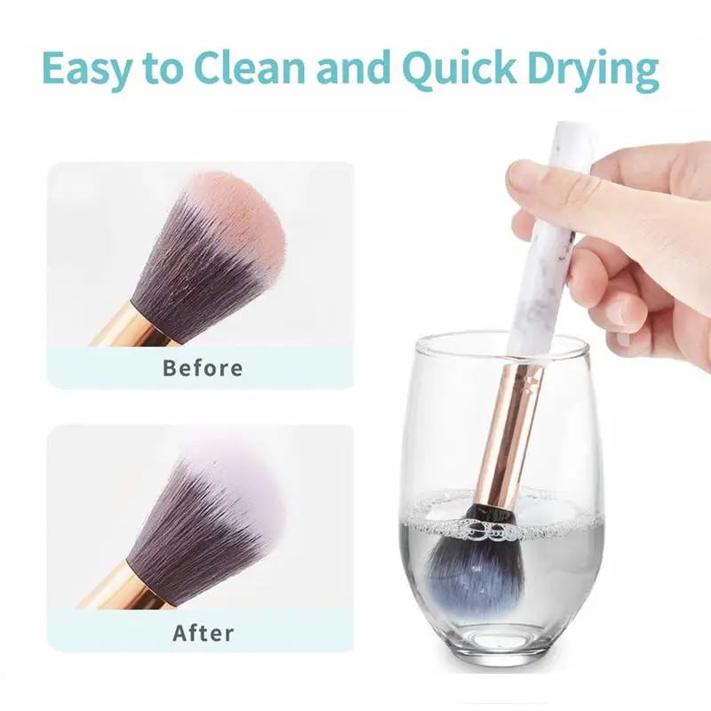 Makeup Brush Cleaner Solution Makeup Brush Shampoo Puff Cleaning Solution Remover Quickly Liquid Makeup Brush Cleaner 100ml