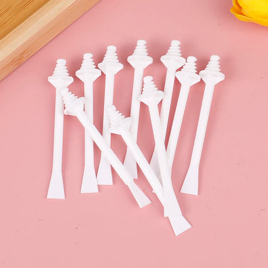 10pcs Beauty Accessories Tools Remove Nose Hair Pp Stick Nose Hair Ceromel Unhaired Butter-Bean Nose Hair Wax Stick