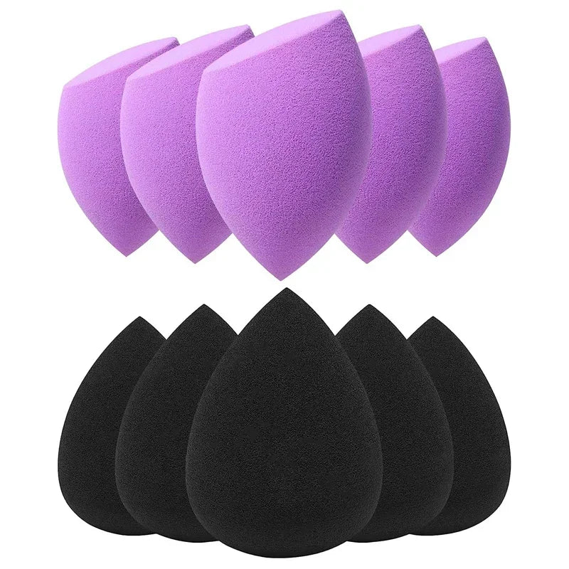 3/10PCS Makeup Sponge Blender Hydrophilic Non-latex Beauty Egg Wet and Dry Cosmetics Egg Smear Makeup Super Soft Puff Set Sponge