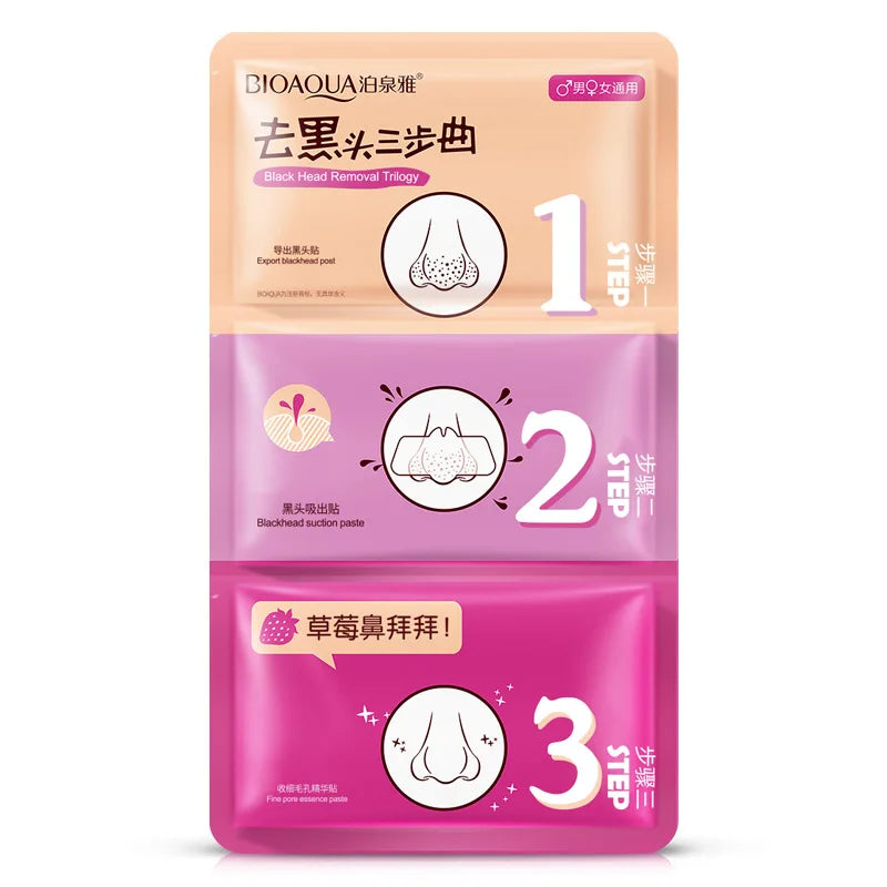 Mild Blackhead Cleaning Sticker To Remove Blackheads  Nose Sticker Nose Mask To Shrink Pores T-Zone Care Skin Care