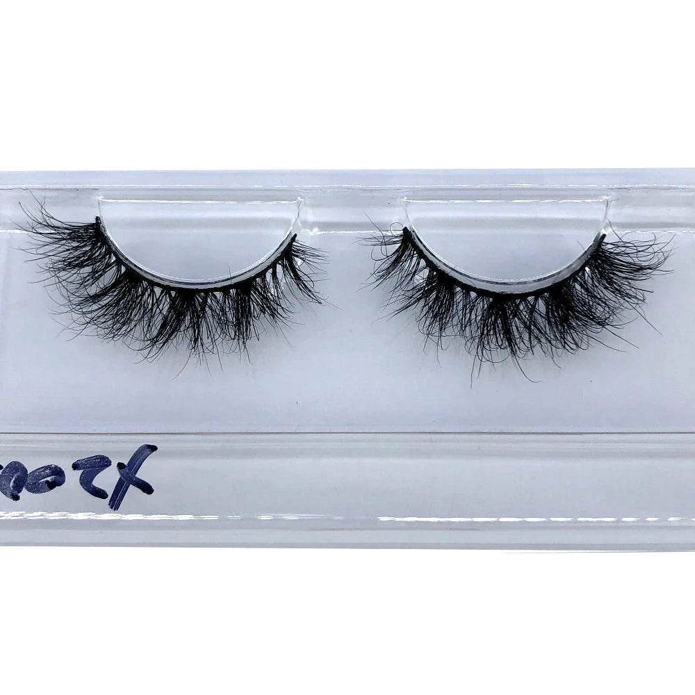 Bulk 3D Faux Mink Eyelashes Natural Thick Long False Eyelashes Wholesales Dramatic Fake Lashes Makeup Extension Eyelashes