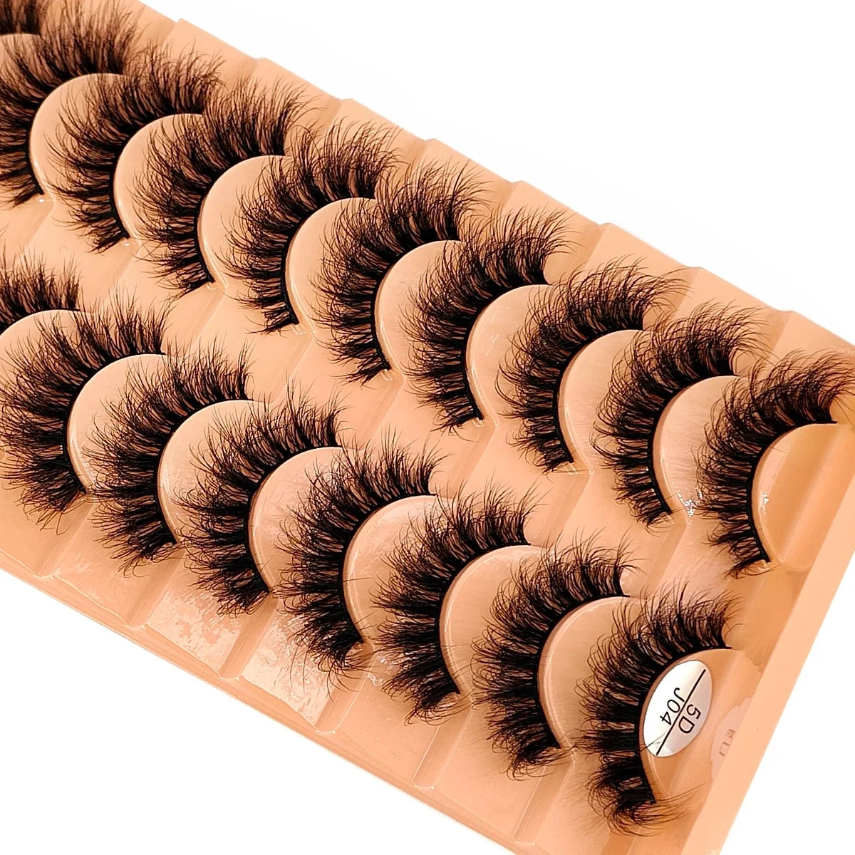 HBZGTLAD New 10 Pairs Natural False Eyelashes Fake Lashes Long Makeup 3d Mink Lashes Extension Eyelash Mink Eyelashes for Beauty