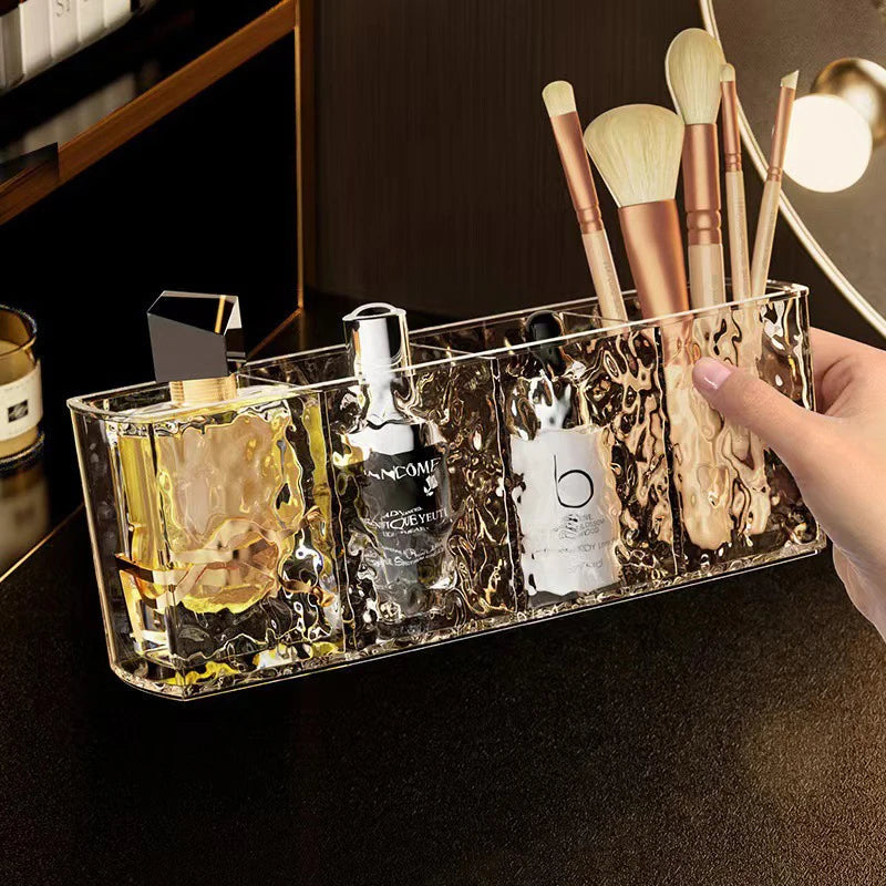 1PC Acrylic Makeup Brush Holder Desk Cosmetic Organiser Clear Lipstick Brush Storage Lipstick Brush Storage Holder