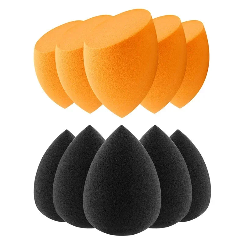 3/10PCS Makeup Sponge Blender Hydrophilic Non-latex Beauty Egg Wet and Dry Cosmetics Egg Smear Makeup Super Soft Puff Set Sponge